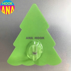 Mini green tree shape hook